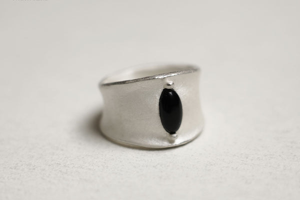OLIO E ACETO Black Cave Ring OA08F10 POEA2